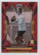 2022 Certified Rookies Mirror Red /99 Chris Oladokun #180 3hd