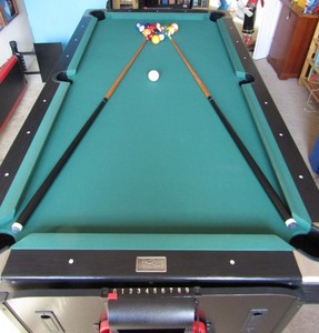 POOL TABLE / AIR HOCKEY TABLE by FAT CAT