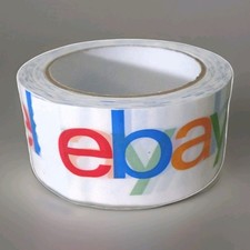 1 Roll Tape 1 7/8 1.875 In x 75 yard Official eBay Packaging Packing Package