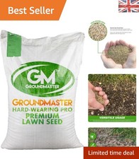 1KG  Lawn Grass Seed - Hard Wearing, Fast Germination, Pet-Friendly 20.99 per kilo
