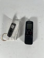 Sony ICD-PX333 Digital Voice Recorder Compact Black No SD Card Works Great