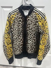 Adidas Originals x Jeremy Scott leopard/baroque/cherub track jacket