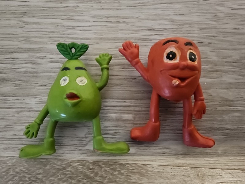 Lot of 2 Vintage 1970s Munch Bunch Pencil Toppers