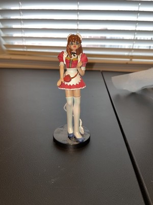 Yujin SRDX Hand Maid May Figure   Red Version Vintage 2000 Anime Cyberdoll used