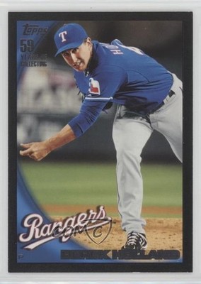 2010 Topps Black 9/59 Derek Holland #593 2a8