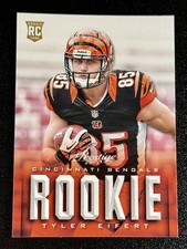 Tyler Eifert Rookie Card Cincinnati Bengals - 2013 Panini Prestige #295 (RC). rookie card picture