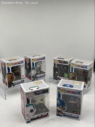 Assorted Funko Pop! Multicolor Deadpool Marvel Vinyl Action Figure Lot Of 16