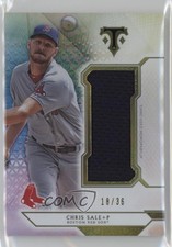 2018 Topps Triple Threads Single Jumbo Relics /36 Chris Sale #SJR-CS3 11to