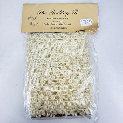 The Quilting B Yarn Crafting Doll Hair 20 Yards Santa Beard Craft Sewing #98