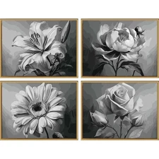 Schipper Flower Diversity Kit & Frame Paint by Number Kit