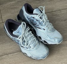 Sneakers sportive da corsa Mizuno Wave Prophecy 8 da donna blu chiaro usate in ottime condizioni taglia 8,5