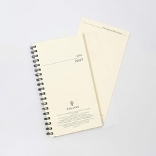 2027 Kalender Jahresplaner - 12 Monate Tasche Woche-zu-Ansicht Tagebuch Nachf&uuml;ller - Collins