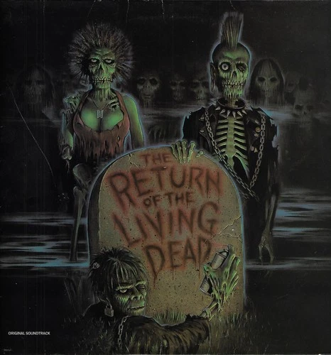 The Return of the Living Dead Soundtrack LP Enigma 1985 VINYL