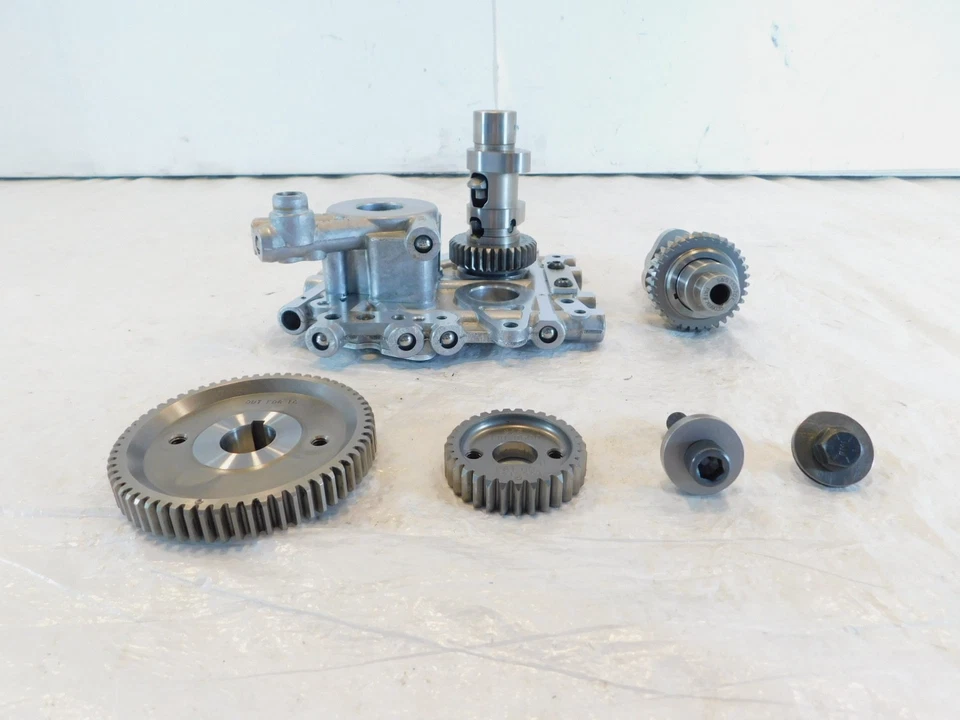 Árbol de levas Harley Davidson Electra Glide Dyna Softail S&S fácil arranque levas y placa Foto 2 de 4