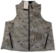 Nike Swift THERMA-FIT ADV Reflective Running Vest Gray Women’s Large HV2762-078