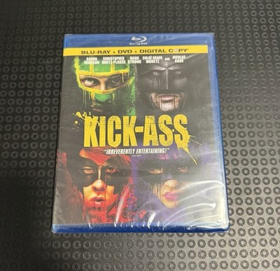 Kick-Ass (Three-Disc Blu-ray/DVD Combo + Digital Copy), DVD Blu-ray NEW & SEALED