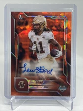 2025 Bowman Chrome U Sapphire Lewis Bond Orange Auto /25 Boston College