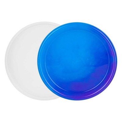 Gartful Large Tray Resin Molds - 10.8 inch, Silicone Round Plate Molds, Dish ...