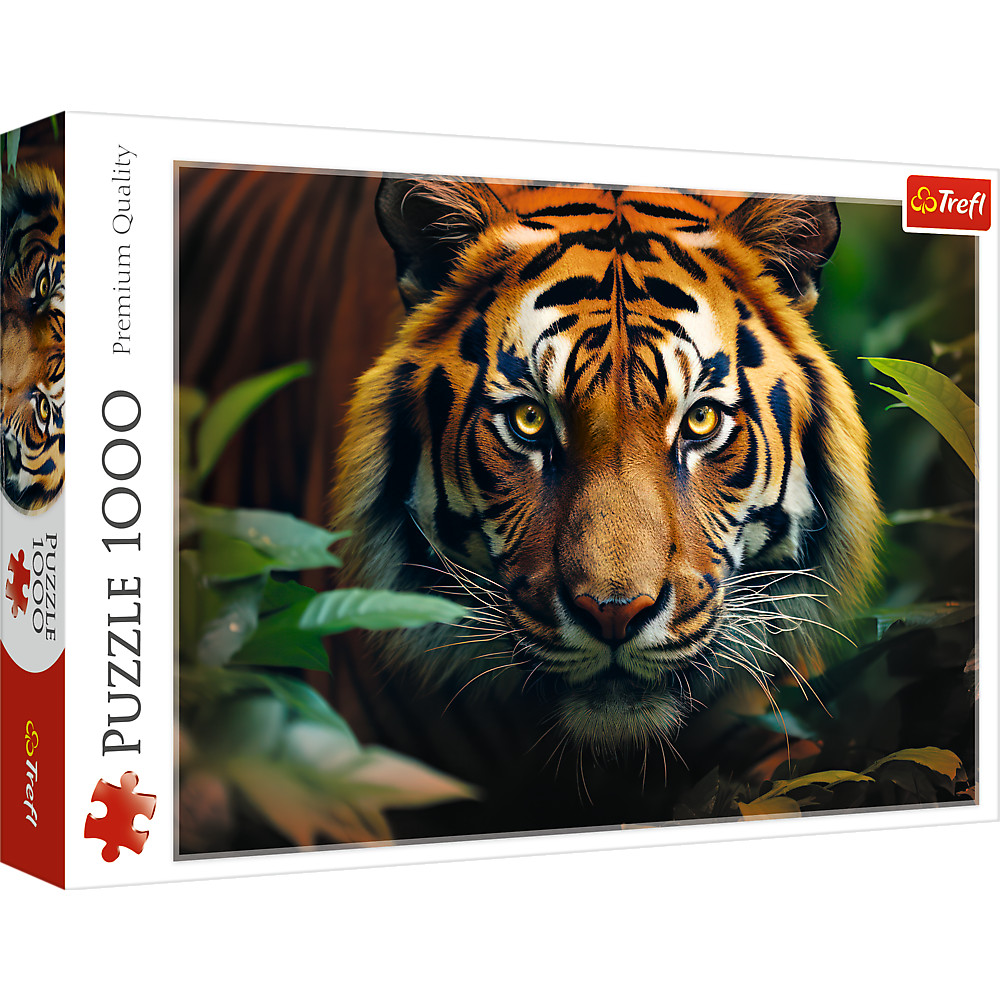 Trefl Mehrfarbig Puzzle 1000 - Tiger (1000 Teile) - Bild 3