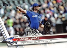 Jason Grilli 2017 Topps All-Star 90 Toronto Blue Jays Baseball Card