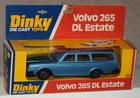 Vintage Dinky No. 122 Volvo 265 DL Estate Car Blue in Original Box - Diecast