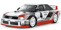 1:10 / Tamiya 47511, TT-02 Chassis, Rc Audi 90 Quattro Racing, Lack. Karosserie