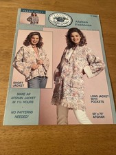 Classic Simply Country Fabric Craft Afghan Fashions 1994 1200 VTG booklet