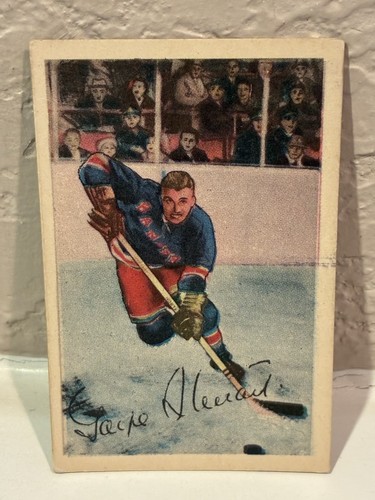 Gaye Stewart #25 1952 Parkhurst card