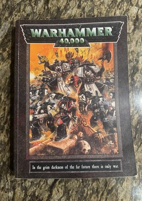 Warhammer 40,000 3rd Edition Core Rulebook 1998 Games Workshop Vintage Classic