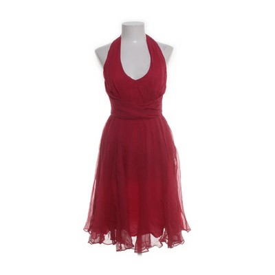 Oasis, Neckholderkleid, Größe: 34, Rot, Acetat/Seide, Einfarbig, Damen #z9r