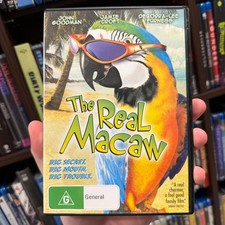  Region 4 PAL Import  The Real Macaw DVD Family Adventure Talking Parrot     
