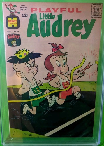 Playful Little Audrey #83 CGC 9.4 Datei Kopie Comic Buch Harvey Productions - Bild 2 von 7