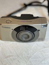 Vintage Canon Sure Shot 105 Zoom S 35mm film camera. Not Tested.