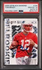 2000 UD BLACK DIAMOND #126 TOM BRADY ROOKIE RC PSA 10 DNA AUTO 10 GEM MINT