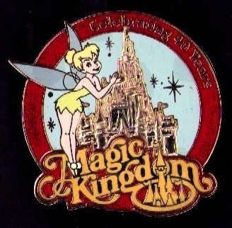 Disney WDW AP Pin Magic Kingdom Years Tinker Bell pin
