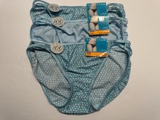 NWT Vanity Fair Illumination String Bikini 18108 3 PAIRS Size 7 L Mixed Lot