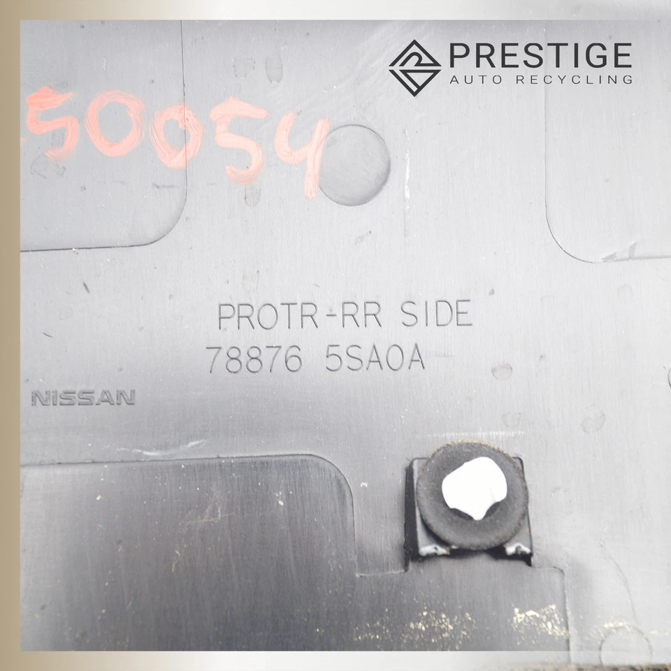 Moldura de ventana de pilar trasera derecha Nissan Leaf 2018-2025 78876-5SA0A OEM Foto 4 de 4