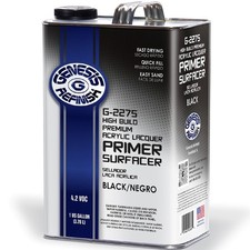 Genesis Refinish G-2275 High Build Black Lacquer Primer Gallon - Free Shipping