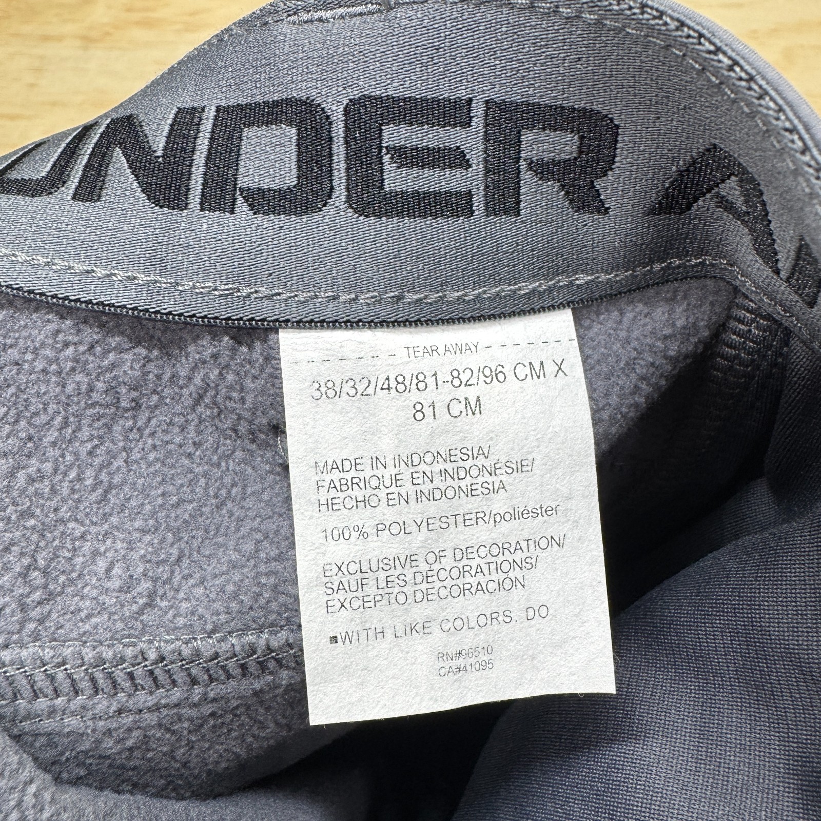 NEW Under Armour Expanse Softshell Pants Mens 38 X 32 Gray Loose 1387001 025 thumbnail 13