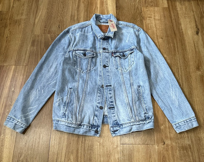 Levi's Jeans Denim Trucker Jacke NEU Neu mit Etikett Stonewash Blau Gr. XL