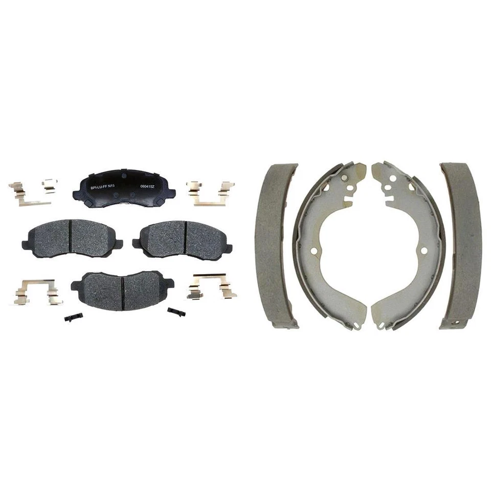 前后套件陶瓷刹车片刹车片适用于 2003 - 2004 年三菱 Outlander — 第 4/4 张图片