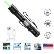 [Professional] Rechargeable Green Laser Pointer High Power Green Beam Light Long