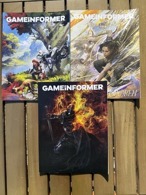 Game Informer Video Game Magazines Guide Lot of 3 Elden Ring, Horizon, Forspoken