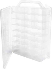 6 NEW Clear Storage Carry Cases, Fits Hot Wheels , 288 Diecast cars total M2