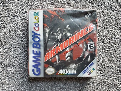 Armorines: Project S.W.A.R.M. Nintendo Game Boy Color - Sealed
