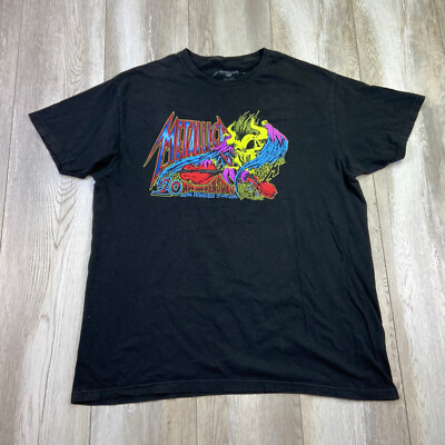 Metallica & San Francisco Symphony 20th Anniversary Band Shirt Grunge Men's XL *