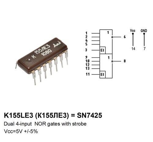 SN7400N - SN74367N Variation clone ICs Series K155 USSR New Old Stock - Picture 19 of 59