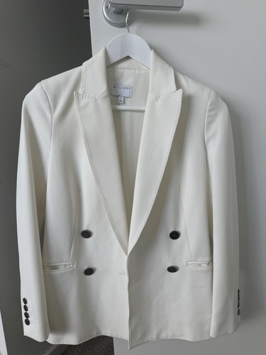 Witchery White Blazer Size 4 - Picture 2 of 4