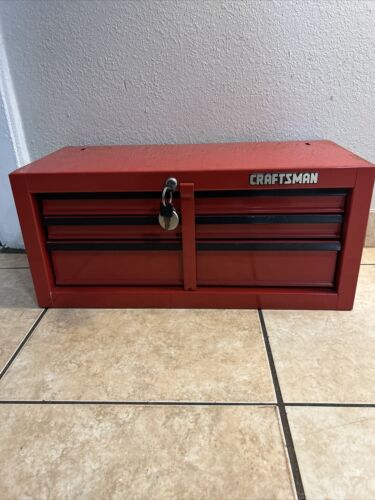 Vintage CRAFTSMAN 3Drawer Middle Intermediate Tool Box Cabinet - Picture 1 of 9