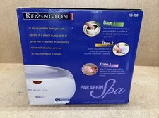 Remington Paraffin Wax Heat Treatment System HS 200 Spa Therapy NEW